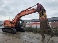 2008 Hitachi ZX470LCH-3 LaBounty shear, side view