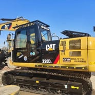 Excavadora de orugas Caterpillar 320DL 2021 vista lateral