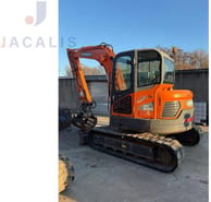 2016 Doosan DX85R-3 crawler excavator, side view 2016 Doosan DX85R-3 crawler excavator, side view