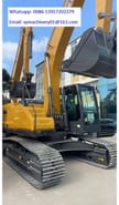 2026 XCMG XE215GA crawler excavator, front three-quarter view