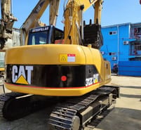 2016 Caterpillar 312C crawler excavator, rear three-quarter view 2016 Caterpillar 312C crawler excavator, rear three-quarter view