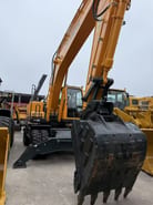 2024 Hyundai R210W-9S wheel excavator front view