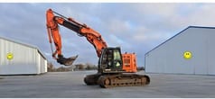 2019 Hitachi ZX225USLC-6 crawler excavator side view