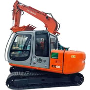 2023 Hitachi EX60 crawler excavator side view 2023 Hitachi EX60 crawler excavator side view