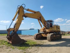 1988 Liebherr 984 crawler excavator, side view 1988 Liebherr 984 crawler excavator, side view