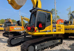 2022 Komatsu PC240LC crawler excavator, side view