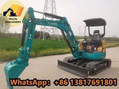 2023 Kubota U-30 mini excavator, side profile view