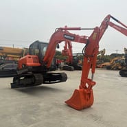 2022 Doosan DX60-9C crawler excavator, side view 2022 Doosan DX60-9C crawler excavator, side view