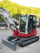 2020 Takeuchi TB260 mini excavator, side view