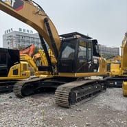 2020 Caterpillar 326D crawler excavator, side profile view 2020 Caterpillar 326D crawler excavator, side profile view