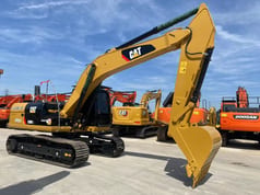2022 Caterpillar 320D2 Raupenbagger, Seitenansicht 2022 Caterpillar 320D2 Raupenbagger, Seitenansicht