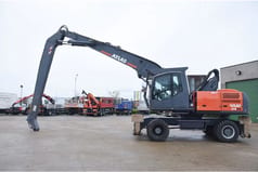 2012 Atlas 270 MH wheel excavator, side view