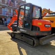 2018 Doosan DH60-7 crawler excavator, side view 2018 Doosan DH60-7 crawler excavator, side view
