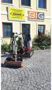 2009 Takeuchi TB108 mini excavator front view 2009 Takeuchi TB108 mini excavator front view