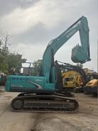 2024 Kobelco SK210LC crawler excavator, side view