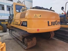 2018 LiuGong 920D crawler excavator, rear three-quarter view 2018 LiuGong 920D crawler excavator, rear three-quarter view