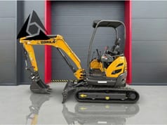 Gorila G27SE I PRO mini excavator, side view