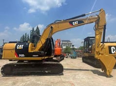 2013 Caterpillar 312D2 crawler excavator, side view