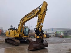 2019 Komatsu PC240LC-7 crawler excavator, side view