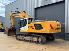 2018 Liebherr R946LC crawler excavator, rear three-quarter view