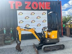2018 Bobcat E08 mini excavator, side view