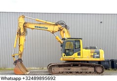 2008 Komatsu PC290LC-8 crawler excavator, side view 2008 Komatsu PC290LC-8 crawler excavator, side view
