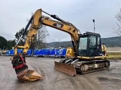 2011 Caterpillar 311D LRR crawler excavator side view