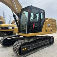 2023 Caterpillar 320GC crawler excavator, side profile view 2023 Caterpillar 320GC crawler excavator, side profile view