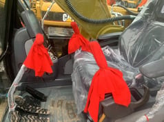 2018 Caterpillar 329D crawler excavator interior view