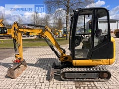 2016 Caterpillar 301.7D mini excavator, side view