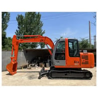 2016 Hitachi Zaxis 60 crawler excavator, side view 2016 Hitachi Zaxis 60 crawler excavator, side view