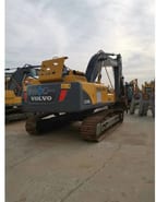 2016 Volvo EC240BLC crawler excavator, rear three-quarter view