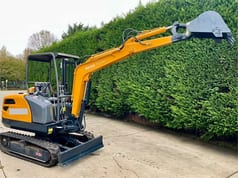 2024 KATCO K35 PRO mini excavator side view