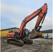 2018 Hitachi ZX350LC-6 crawler excavator side view