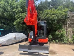 2022 Kubota KX163-5 mini excavator, front view
