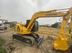 2022 Komatsu PC60-8 mini excavator, side view