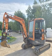 2008 Doosan DX27Z mini excavator, side view 2008 Doosan DX27Z mini excavator, side view