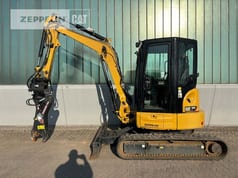2019 Caterpillar 304ECR mini excavator, side view