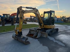 2021 Caterpillar 305E2 crawler excavator, side view