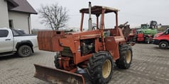 1995 Ditch Witch 7610DD wheel excavator, front three-quarter view