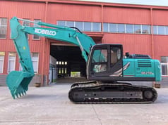 2025 Kobelco SK210LC excavator side view 2025 Kobelco SK210LC excavator side view