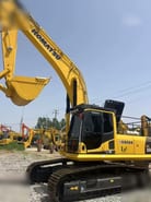 2023 Komatsu PC350-8 crawler excavator, side view