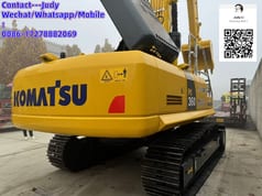 2021 Komatsu PC360 crawler excavator rear view