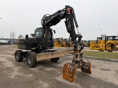 2023 Yanmar B95W excavator, front three-quarter view 2023 Yanmar B95W excavator, front three-quarter view