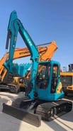 2023 Kubota KX161 mini excavator, front three-quarter view 2023 Kubota KX161 mini excavator, front three-quarter view