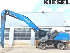 2020 Fuchs MHL360 F material handler, side profile view 2020 Fuchs MHL360 F material handler, side profile view