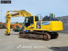 2017 Komatsu HB365 NLC-3 crawler excavator, side view