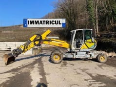 2016 Menzi Muck M525 walking excavator, side view 2016 Menzi Muck M525 walking excavator, side view
