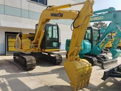2022 Komatsu PC60 mini excavator, side view 2022 Komatsu PC60 mini excavator, side view