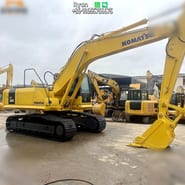 2007 Komatsu PC200-7 crawler excavator, side view